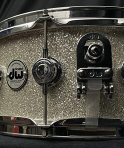DW 6×14 Drum Workshop Collector’s Pure Maple SSC Broken Glass Snare Drum Used