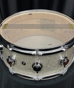 DW 6×14 Drum Workshop Collector’s Pure Maple SSC Broken Glass Snare Drum Used