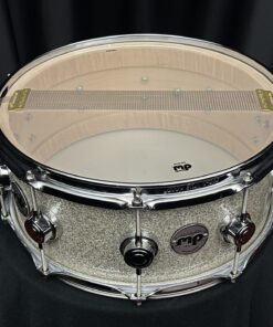 DW 6×14 Drum Workshop Collector’s Pure Maple SSC Broken Glass Snare Drum Used