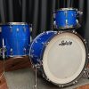 Ludwig USA Classic Oak Fab kit Blue Sparkle 13 tom 16 floor tom 22 bass drum. set