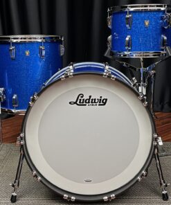 Ludwig Drums USA Classic Oak Fab 13, 16, 22 kit Blue Sparkle