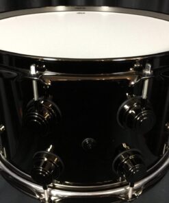 DW Drums Collector’s Series 8×14 Black Nickel Over Brass Snare Drum with Black Nickel Hardware