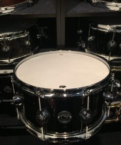 DW Drums 7×13 in. Collector’s Series Snare Black Nickel Over Brass Chrome Hardware