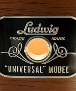 Ludwig Drums Universal Snare Drum 6.5×14 Mahogany with Re-Rings