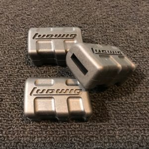 Ludwig One Position Classic Rubber Tip Foot 3-Pack PLH1113 for Atlas Flat Base