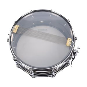 Ludwig LU6514C 6.5x14 Universal Brass Snare Drum Snare Side