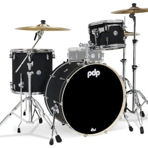 PDP Concept Maple 3pc Set 13in. mounted tom, 16in. floor tom, 24in. bass drum.
