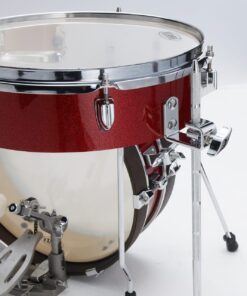 Tama Club Jam Pancake Kit 4pc Burnt Red Mist floor tom mount detail