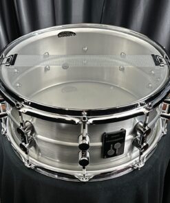Sonor Kompressor Series 6.5x14 Aluminum Shell Snare Drum 7 Sonor Kompressor Series six point five by fourteen aluminum shell snare snare side