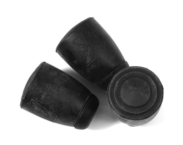 Tama MFLRT3 pack of 3 black rubber floor tom leg tips