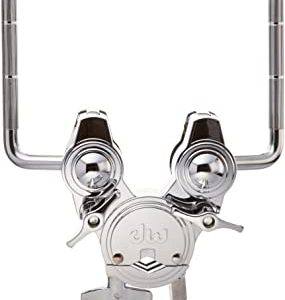 DWSM992 clamp on double tom holder chrome top
