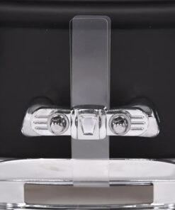 Ludwig Black Beauty six point five by fourteen brass snare drum in flat black finish Snare Butt