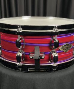 Tama Starclassic WB five and one half inch by fourteen inch snare drum in Lacquer Phantasm Oyster snare butt
