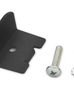 DW bass drum pedal toe stop black with mounting screw and nut