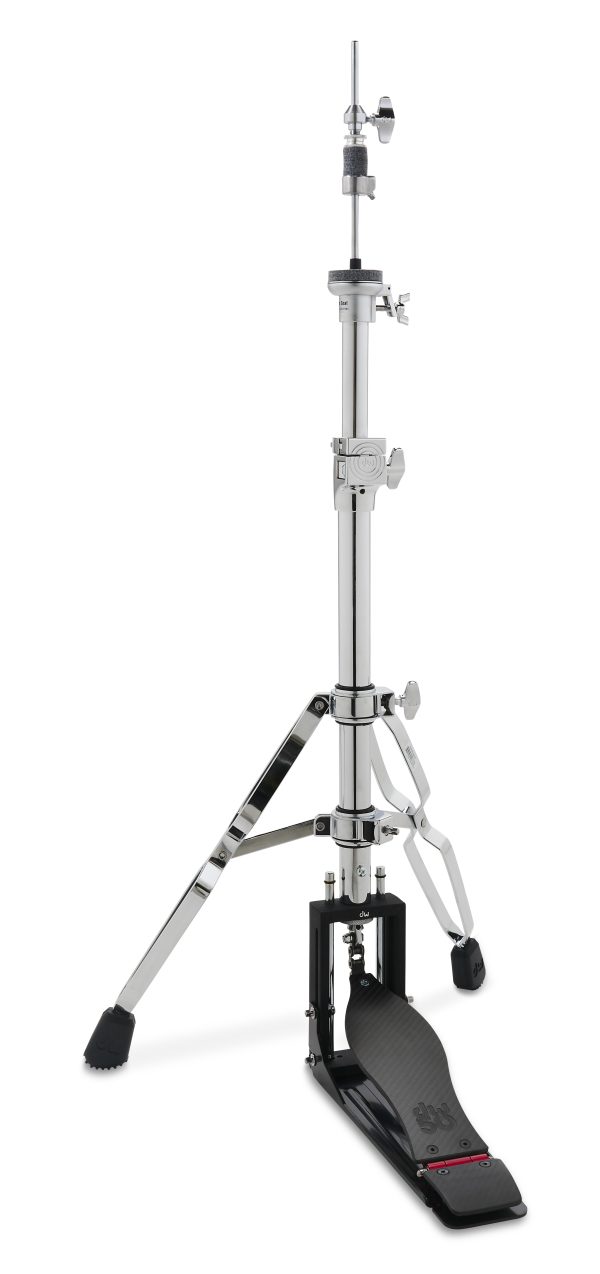 Drum Workshop Limited 50th Anniversary two leg hi hat stand with carbon fiber footboard