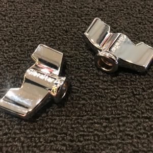 Gibraltar 8mm two pack of chrome wing nuts