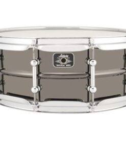 Ludwig Universal Brass five point five by fourteen inch brass shell snare drum