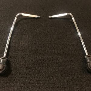 Sonor chrome bass drum spur pair for Force Series bass drums