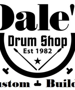 Dales custom builds logo for custom drum sets and special order components