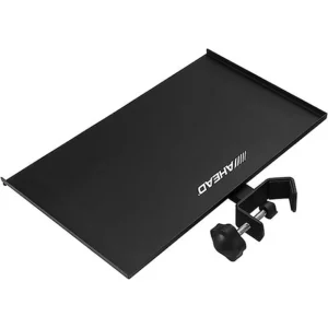 Ahead metal black percussion and accessory tray with clamp back view