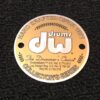 DW Gold and silver drum badge