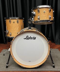 Ludwig USA Classic Maple Birdseye Inside and Out Downbeat Set audience view
