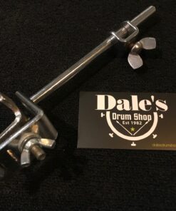 Ludwig vintage bass hoop mount cowbell holder with block logo