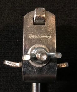 Ludwig vintage bass hoop mount cowbell holder with block logo