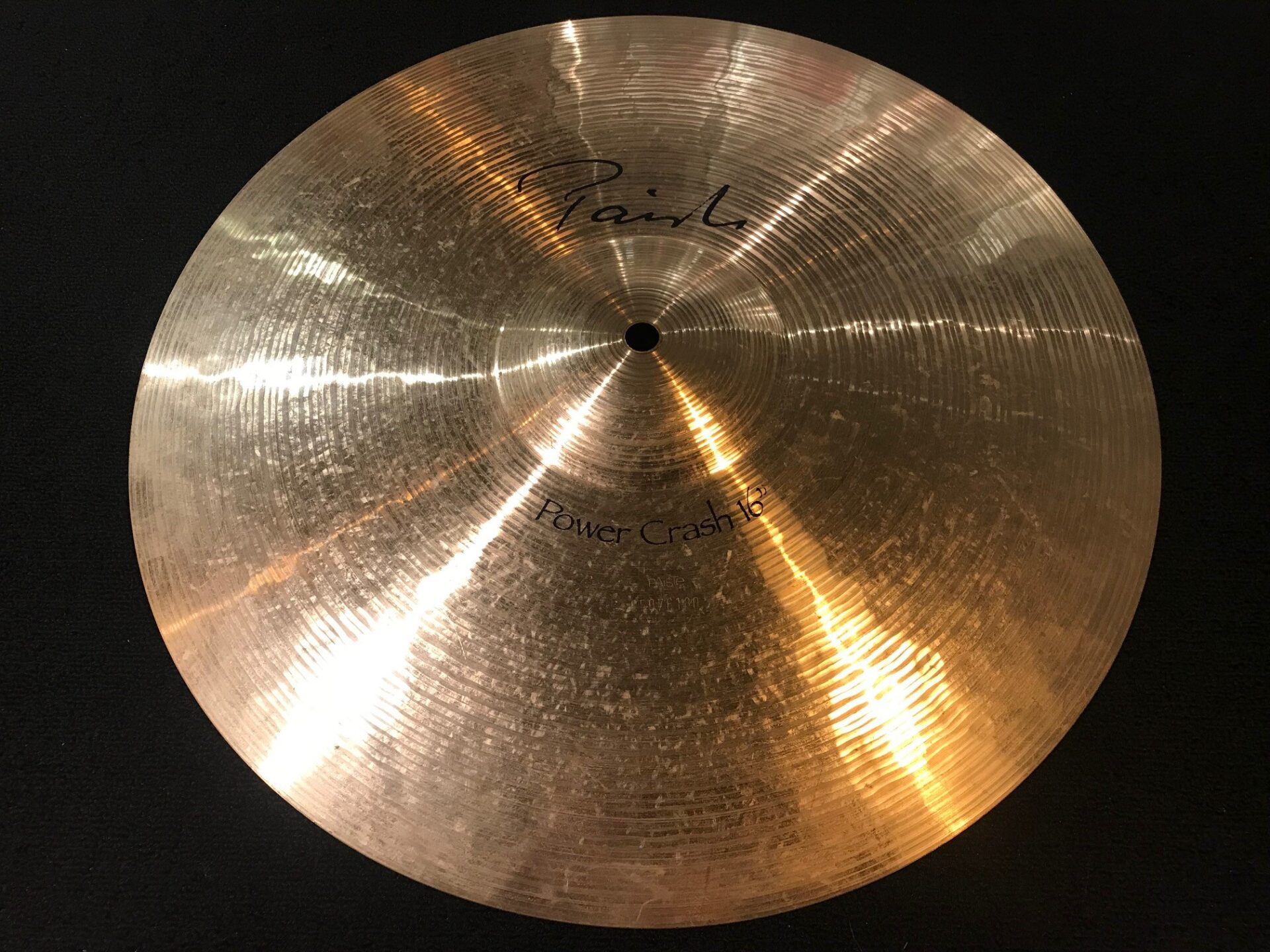 Paiste Cymbals Used Signature 16 in. Power Crash Cymbal - Dales