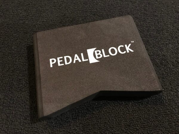 PedalBlock Black foam anchor for auxiliary pedals and more