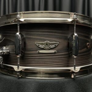 Front Tama star reserve solid japanese cedar six by fourteen inch snare drum
