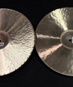 Zildjian Used Cymbals 15 in. K Sweet Hi Hat Pair 1126g / 1604g 7 Zildjian Used 15 Inch K Sweet Hi Hat Cymbal Pair Undersides
