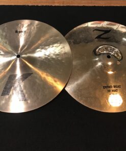 Zildjian used fourteen inch kay zee hi hat cymbal pair
