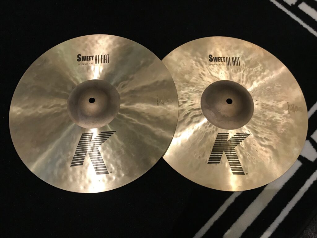 Zildjian Used Cymbals 15 in. K Sweet Hi Hat Pair - Dales Drum Shop