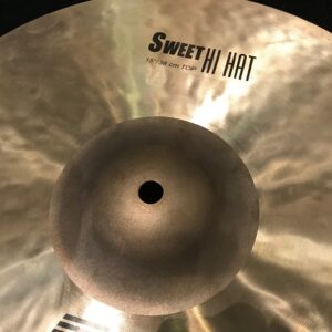 Top Zildjian 15 inch K Sweet Hi Hat Cymbal Pair Used