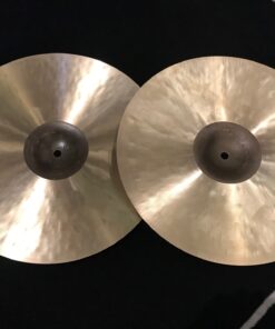 Bottom view Zildjian 15 inch K Sweet Hi Hat Cymbal Pair Used