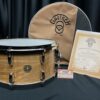 Gretsch USA seven by fourteen inch 140th anniversary snare drum with case