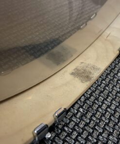 DW Used Drums Performance Series Maple 4pc Pewter Sparkle Set 7 Used dw performance series four piece maple set in pewter sparkle wrapped finish showing minor pedal rash on batter bass hoop