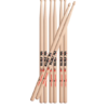 Vic Firth Drum Sticks 5B American Classic Wood Tip Value Pack