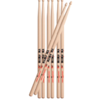 Vic Firth Drum Sticks 5B American Classic Wood Tip Value Pack