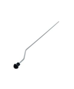 sonor chrome plated smooth steel floor tom leg for A Q one and A Q two Series twenty one and one half inches in length and ten point five millimeters in diameter