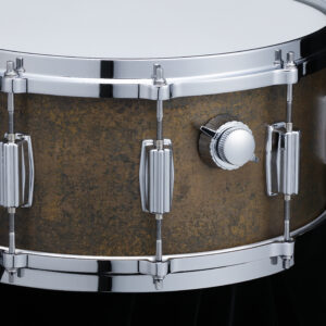 tama bell brass snare showing tone control