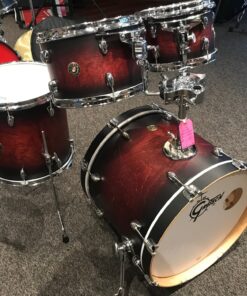 Gretsch Catalina Maple Used 4 Piece Set Satin Deep Cherry Burst