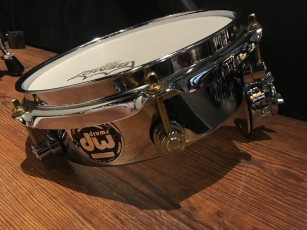 Used DW eight inch chrome steel piccolo tom chrome