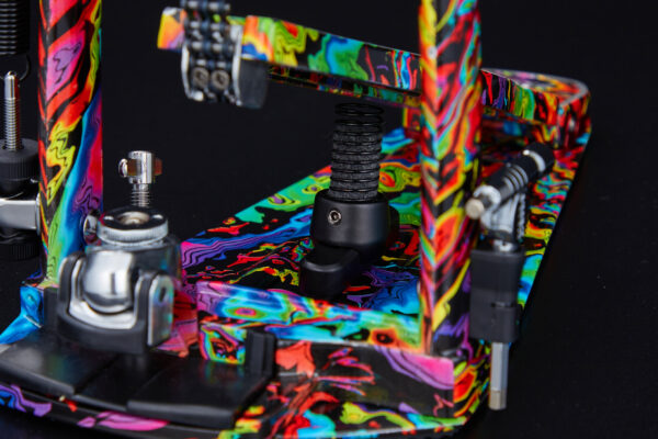 Tama Limited HP900PMPR Iron Cobra single pedal psychedelic Rainbow detail