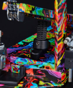 Tama Limited HP900PMPR Iron Cobra single pedal psychedelic Rainbow detail