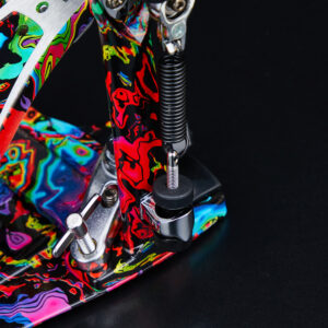 TAMA 50th Limited Iron Cobra Marble Psychedelic Rainbow Power Glide Double Pedal spring tight
