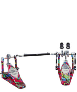 TAMA 50th Limited Iron Cobra Marble Psychedelic Rainbow Power Glide Double Pedal