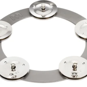 meinl ching ring six inch diameter steel frame with five pairs of jingles