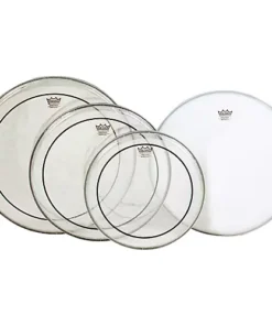 Remo Clear Pinstripe Pack with Free P3 Coated Snare Batter